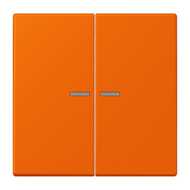 Jung LC102KO5224 Wippe mit Lichtleiter für KNX Taster 2-fach Orange Les Couleurs® Le Corbusier
