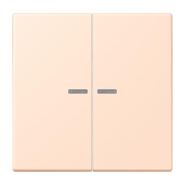 Jung LC102KO5228 Wippe mit Lichtleiter für KNX Taster 2-fach Rose Pâle Les Couleurs® Le Corbusier