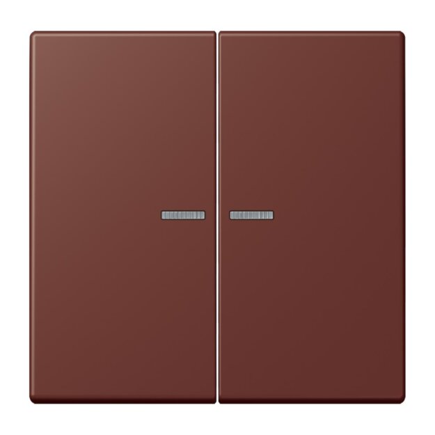 Jung LC102KO5235 Wippe mit Lichtleiter für KNX Taster 2-fach Terre Sienne Brûlée 31 Les Couleurs® Le Corbusier