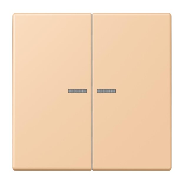 Jung LC102KO5237 Wippe mit Lichtleiter für KNX Taster 2-fach Terre Sienne Claire 31 Les Couleurs® Le Corbusier