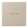 Jung LC102KO5243 Wippe mit Lichtleiter für KNX Taster 2-fach Ombre Naturelle Claire Les Couleurs® Le Corbusier