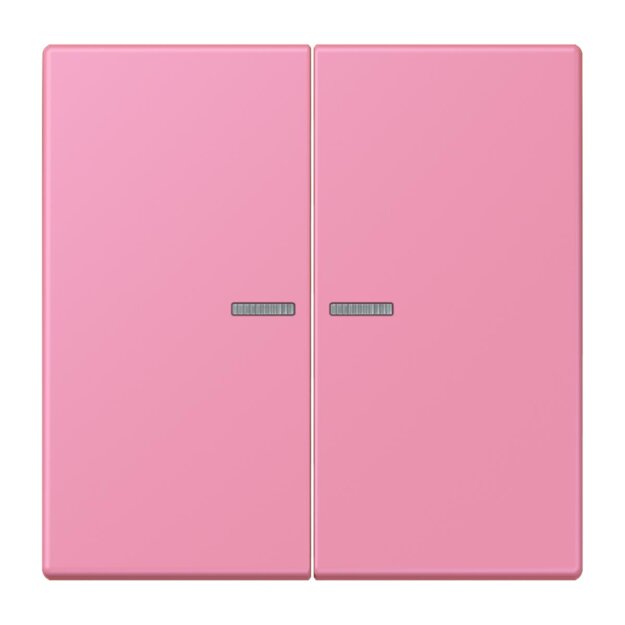 Jung LC102KO5246 Wippe mit Lichtleiter für KNX Taster 2-fach Rose Vif Les Couleurs® Le Corbusier