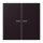 Jung LC102KO5248 Wippe mit Lichtleiter für KNX Taster 2-fach Noir DIvoire Les Couleurs® Le Corbusier