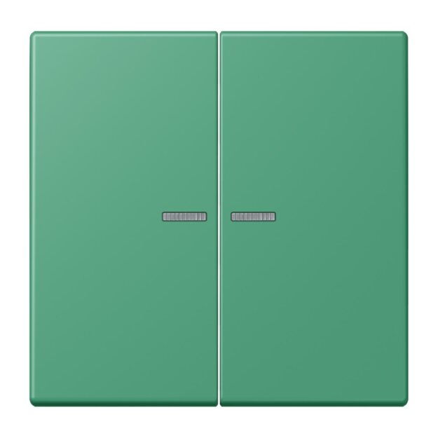 Jung LC102KO5250 Wippe mit Lichtleiter für KNX Taster 2-fach Vert 59 Les Couleurs® Le Corbusier