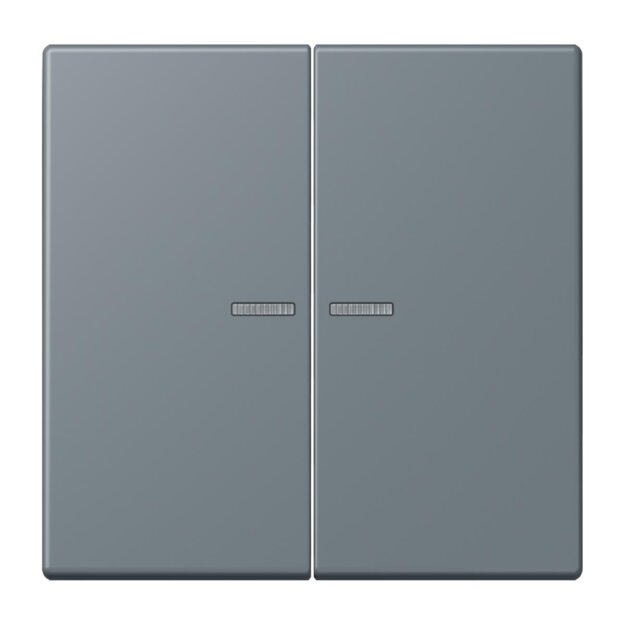 Jung LC102KO5251 Wippe mit Lichtleiter für KNX Taster 2-fach Gris 59 Les Couleurs® Le Corbusier