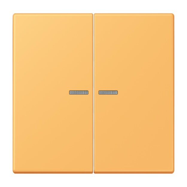 Jung LC102KO5254 Wippe mit Lichtleiter für KNX Taster 2-fach Ocre Jaune Clair Les Couleurs® Le Corbusier
