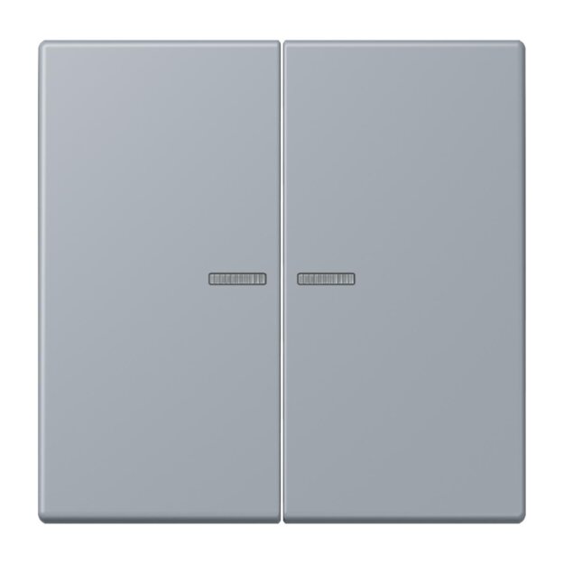 Jung LC102KO5257 Wippe mit Lichtleiter für KNX Taster 2-fach Gris Clair 59 Les Couleurs® Le Corbusier