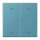 Jung LC102KO5P212 Wippe für Taster 2-fach mit Lichtleiter mit Pfeilsymbolen (Duroplast lackiert) Céruléen Vif Les Couleurs® Le Corbusier