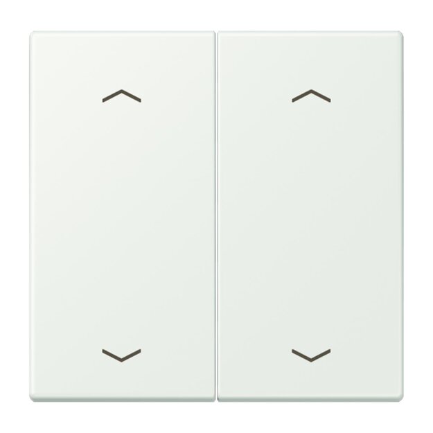 Jung LC102P210 Wippe mit Pfeilsymbolen für KNX Taster 2-fach (Duroplast lackiert) Outremer Gris Les Couleurs® Le Corbusier