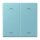 Jung LC102P213 Wippe mit Pfeilsymbolen für KNX Taster 2-fach (Duroplast lackiert) Céruléen Moyen Les Couleurs® Le Corbusier