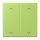 Jung LC102P221 Wippe mit Pfeilsymbolen für KNX Taster 2-fach (Duroplast lackiert) Vert Clair Les Couleurs® Le Corbusier