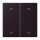 Jung LC102P248 Wippe mit Pfeilsymbolen für KNX Taster 2-fach (Duroplast lackiert) Noir DIvoire Les Couleurs® Le Corbusier