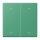 Jung LC102P250 Wippe mit Pfeilsymbolen für KNX Taster 2-fach (Duroplast lackiert) Vert 59 Les Couleurs® Le Corbusier