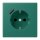 Jung LC1520-18A216 SCHUKO-Steckdose mit USB-Ladegerät Safety+ Typ A LC32040 (Thermoplast lackiert) Vert Anglais Les Couleurs® Le Corbusier
