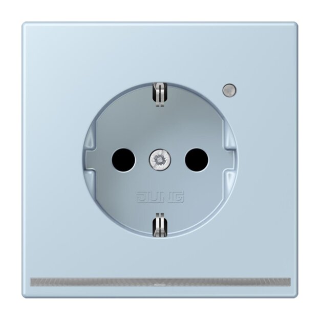 Jung LC1520-OLNW208 SCHUKO-Steckdose mit LED-Orientierungslicht Safety+ LC32022 (Duroplast lackiert) Outremerclair Les Couleurs® Le Corbusier