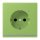 Jung LC1520-OLNW220 SCHUKO-Steckdose mit LED-Orientierungslicht Safety+ LC32051 (Duroplast lackiert) Vert 31 Les Couleurs® Le Corbusier