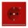 Jung LC1520-OLNW227 SCHUKO-Steckdose mit LED-Orientierungslicht Safety+ LC32090 (Duroplast lackiert) Rouge Vermillon 31 Les Couleurs® Le Corbusier