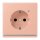 Jung LC1520-OLNW231 SCHUKO-Steckdose mit LED-Orientierungslicht Safety+ LC32102 (Duroplast lackiert) Rose Clair Les Couleurs® Le Corbusier