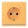 Jung LC1520-OLNW254 SCHUKO-Steckdose mit LED-Orientierungslicht Safety+ LC4320L (Duroplast lackiert) Ocre Jaune Clair Les Couleurs® Le Corbusier