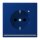 Jung LC1520-OLNW261 SCHUKO-Steckdose mit LED-Orientierungslicht Safety+ LC4320T (Duroplast lackiert) Bleu Outremer Foncé Les Couleurs® Le Corbusier