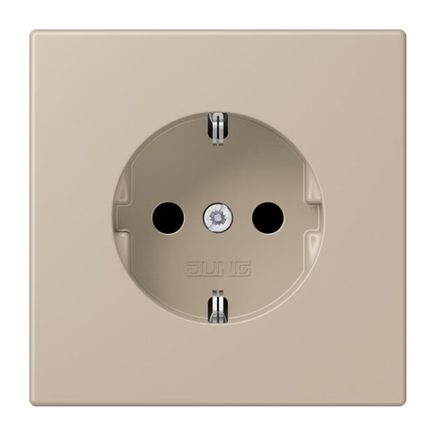 Jung LC1520243 SCHUKO-Steckdose LC32142 (Duroplast lackiert) Ombre Naturelle Claire Les Couleurs® Le Corbusier
