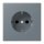Jung LC1520251 SCHUKO-Steckdose LC4320H (Duroplast lackiert) Gris 59 Les Couleurs® Le Corbusier