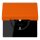 Jung LC1520BFKIKL224 SCHUKO-Steckdose Safety+ mit Klappdeckel LC32080 (Thermoplast lackiert) Orange Les Couleurs® Le Corbusier