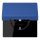 Jung LC1520BFKIKL253 SCHUKO-Steckdose Safety+ mit Klappdeckel LC4320K (Thermoplast lackiert) Bleu Outremer 59 Les Couleurs® Le Corbusier