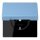 Jung LC1520BFKIKL256 SCHUKO-Steckdose Safety+ mit Klappdeckel LC4320N (Thermoplast lackiert) Bleu Céruléen 59 Les Couleurs® Le Corbusier