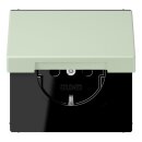 Jung LC1520BFKL218 SCHUKO-Steckdose mit Klappdeckel...