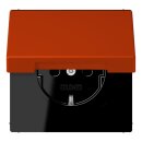 Jung LC1520BFKL244 SCHUKO-Steckdose mit Klappdeckel...