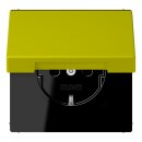 Jung LC1520BFKL249 SCHUKO-Steckdose mit Klappdeckel...