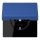 Jung LC1520BFKL253 SCHUKO-Steckdose mit Klappdeckel LC4320K (Thermoplast lackiert) Bleu Outremer 59 Les Couleurs® Le Corbusier