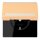 Jung LC1520BFNAKL258 SCHUKO-Steckdose Safety+ Klappdeckel mit Schriftfeld (Thermoplast lackiert) Terre Sienne Claire 59 Les Couleurs® Le Corbusier