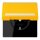 Jung LC1520BFNAKL263 SCHUKO-Steckdose Safety+ Klappdeckel mit Schriftfeld (Thermoplast lackiert) Le Jaune Vif Les Couleurs® Le Corbusier
