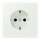 Jung LC1520KI210 SCHUKO-Steckdose Safety+ LC32024 (Duroplast lackiert) Outremer Gris Les Couleurs® Le Corbusier