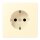 Jung LC1520N201 SCHUKO-Steckdose Schraubbefestigung ohne Befestigungskrallen LC32001 (Duroplast lackiert) Blanc Les Couleurs® Le Corbusier