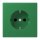 Jung LC1520N219 SCHUKO-Steckdose Schraubbefestigung ohne Befestigungskrallen LC32050 (Duroplast lackiert) Vert Foncé Les Couleurs® Le Corbusier