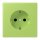 Jung LC1520N221 SCHUKO-Steckdose Schraubbefestigung ohne Befestigungskrallen LC32052 (Duroplast lackiert) Vert Clair Les Couleurs® Le Corbusier