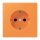 Jung LC1520N225 SCHUKO-Steckdose Schraubbefestigung ohne Befestigungskrallen LC32081 (Duroplast lackiert) Orange Clair Les Couleurs® Le Corbusier