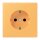 Jung LC1520N254 SCHUKO-Steckdose Schraubbefestigung ohne Befestigungskrallen LC4320L (Duroplast lackiert) Ocre Jaune Clair Les Couleurs® Le Corbusier