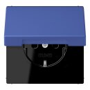 Jung LC1520NBFKL206 SCHUKO-Steckdose mit Klappdeckel...