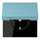 Jung LC1520NBFKL213 SCHUKO-Steckdose mit Klappdeckel...