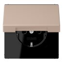 Jung LC1520NBFKL240 SCHUKO-Steckdose mit Klappdeckel...