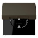 Jung LC1520NBFKL241 SCHUKO-Steckdose mit Klappdeckel...