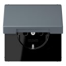 Jung LC1520NBFKL251 SCHUKO-Steckdose mit Klappdeckel...