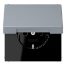 Jung LC1520NBFKL257 SCHUKO-Steckdose mit Klappdeckel...
