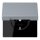 Jung LC1520NBFKL257 SCHUKO-Steckdose mit Klappdeckel LC4320O (Thermoplast lackiert) Gris Clair 59 Les Couleurs® Le Corbusier