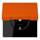 Jung LC1520NBFKL260 SCHUKO-Steckdose mit Klappdeckel...