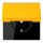 Jung LC1520NBFKL263 SCHUKO-Steckdose mit Klappdeckel LC4320W (Thermoplast lackiert) Le Jaune Vif Les Couleurs® Le Corbusier